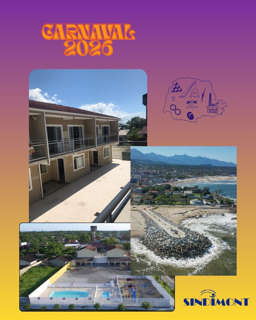 LISTA DOS SORTEADOS COLÔNIA DE FÉRIAS SINDIMONT CARNAVAL 2026 