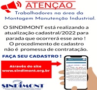 ATUALIZAÇÃO CADASTRAL