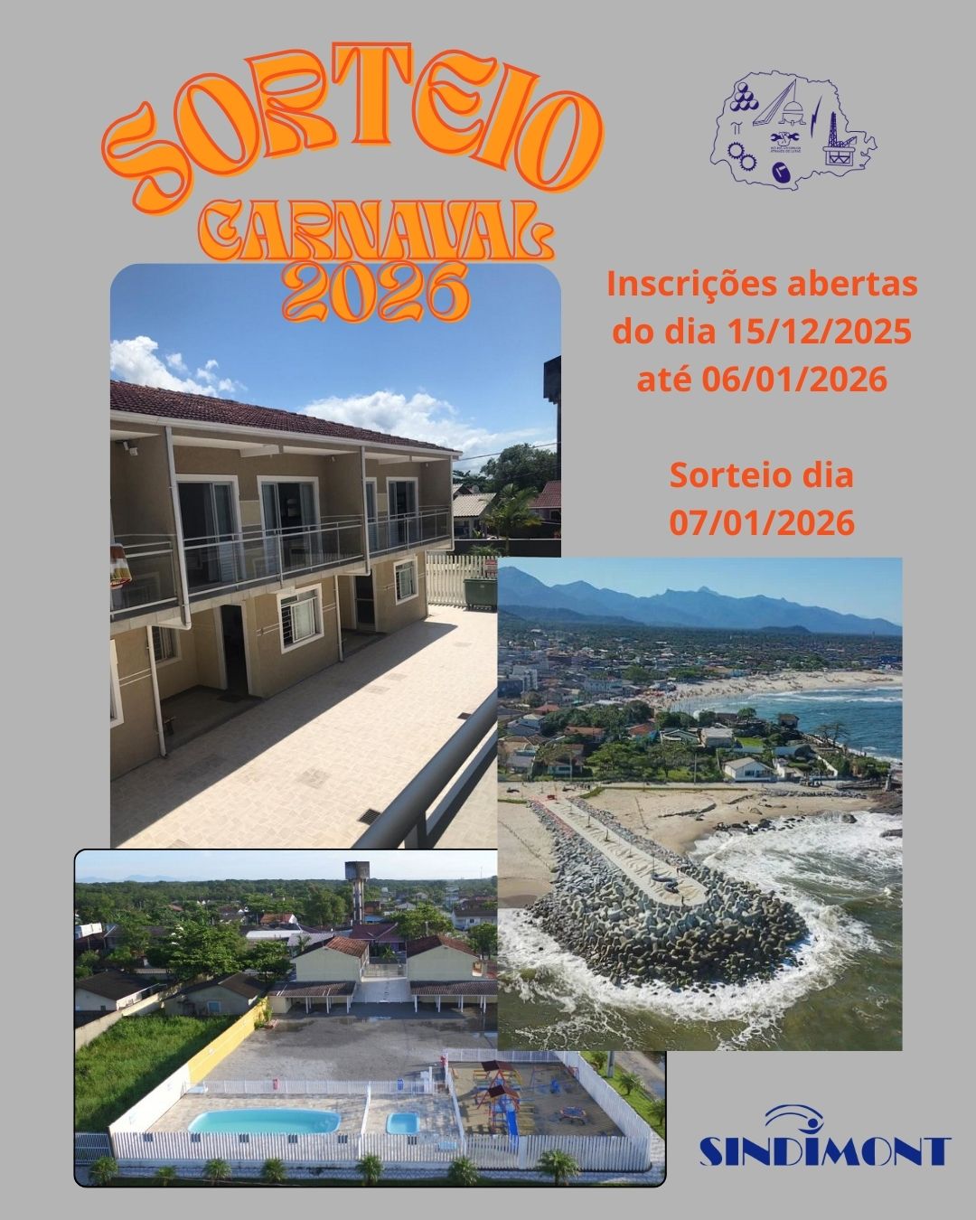 INSCRIÇÕES ABERTAS COLÔNIA DE FÉRIAS FEVEREIRO 2026