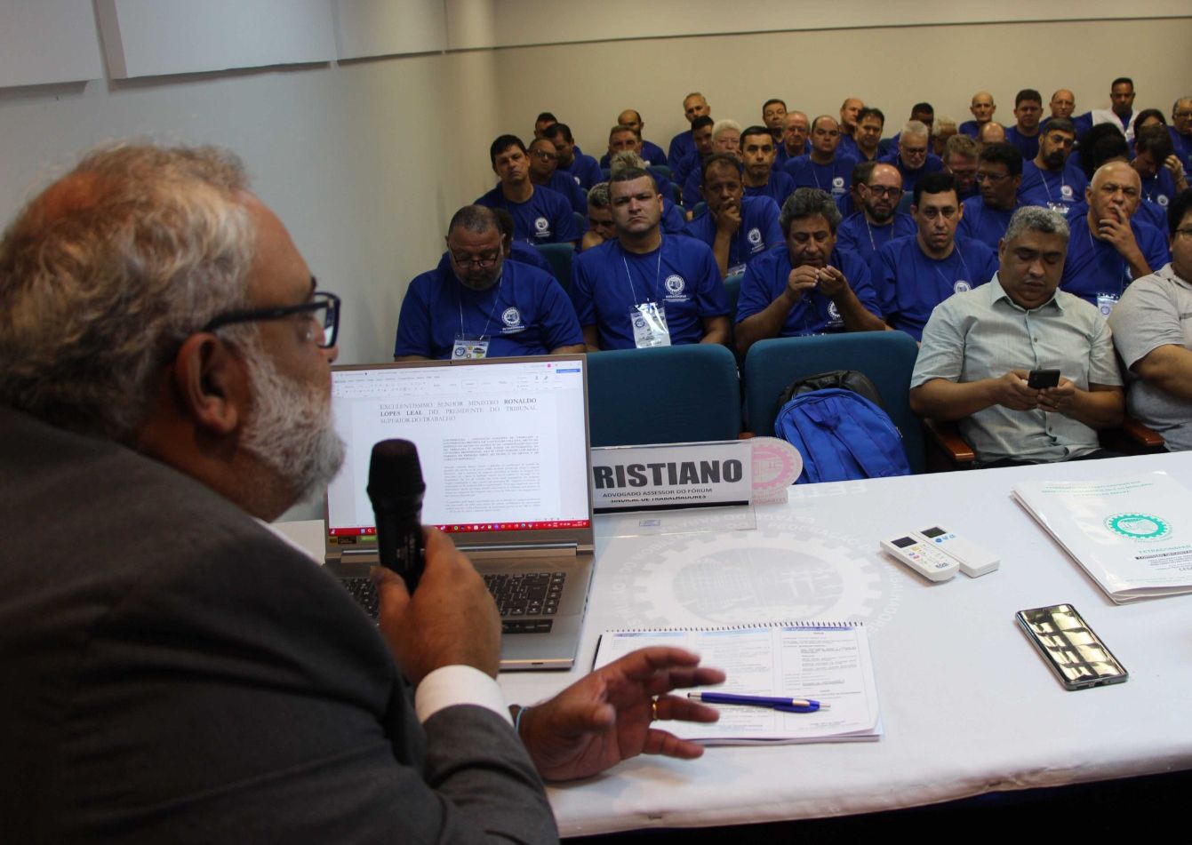 Sindimont Participa  do Seminário de Dirigentes Sindicais
